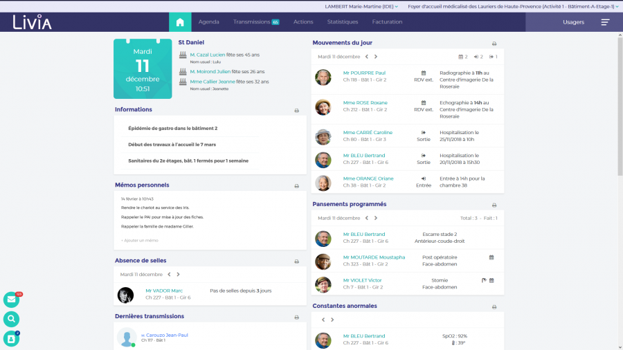 illustration Nos métiers