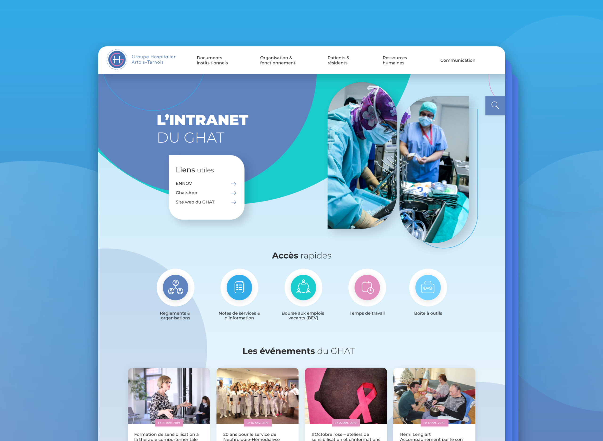 illustration Nos métiers