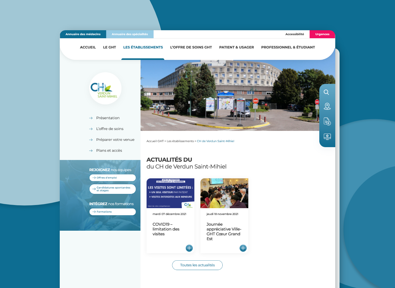 illustration Nos métiers