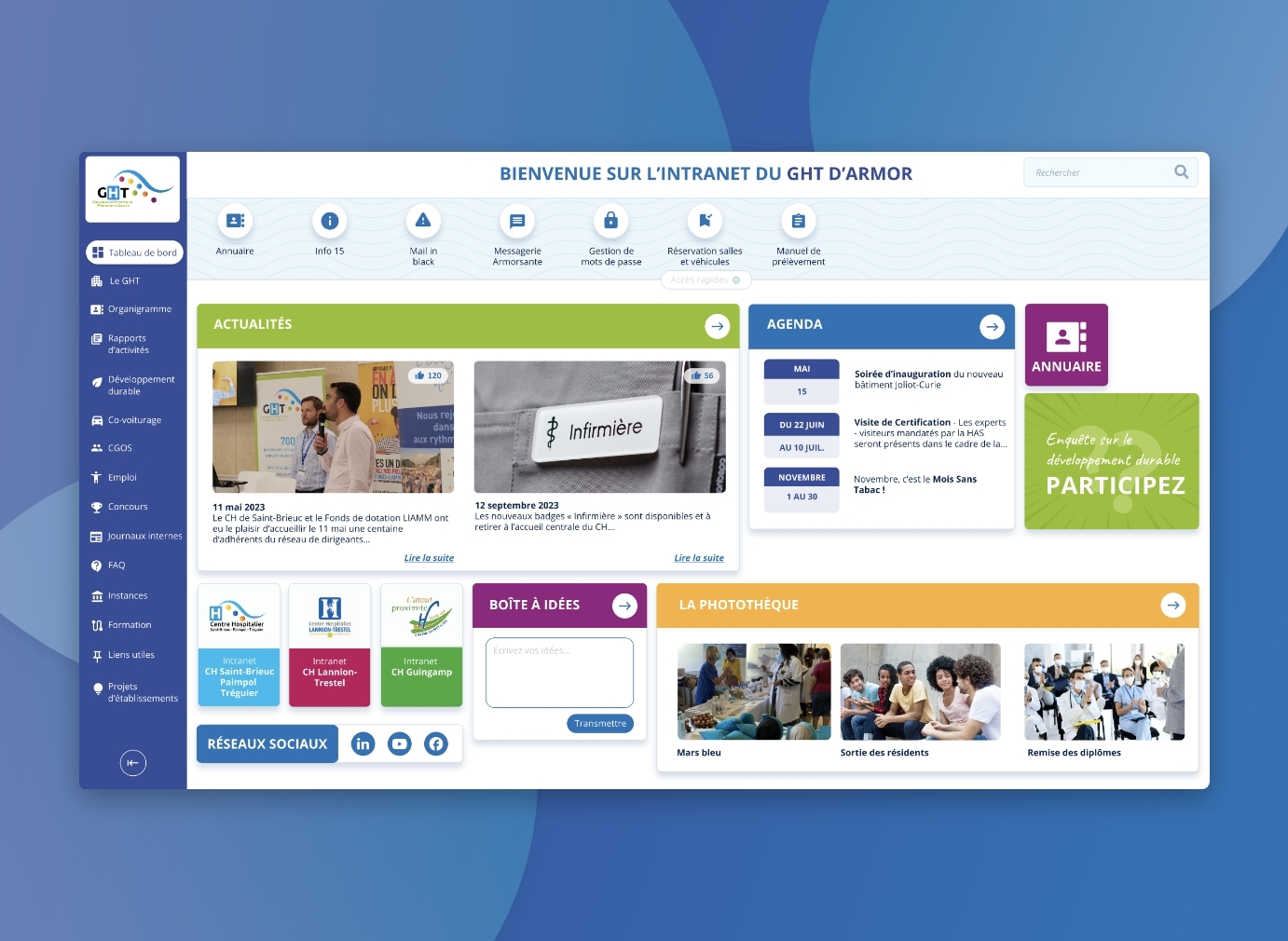 illustration Nos métiers